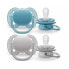 Фото #2 товара PHILIPS AVENT Ultra Soft x2 Boy Pacifiers