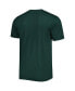 ფოტო #2 პროდუქტის Men's Green and Gold Oakland Athletics Badge T-shirt and Pants Sleep Set