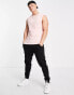 Jack & Jones Originals oversized vest with logo in pink