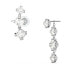 Фото #2 товара Swarovski Damen Millenia Ohrspange Set (2), Asymmetrisches Design, Weiß, Rhodiniert 5602782