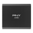 PNY X-Pro - 1000 GB - USB Type-C - 3.2 Gen 2 (3.1 Gen 2) - 1500 MB/s - Black