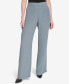 Фото #1 товара Women's Elastic-Back Mid-Rise Wide-Leg Pants