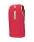 Фото #2 товара Men's #1 Red Maryland Terrapins Replica Basketball Jersey