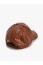 Фото #3 товара Головной убор Cap Шапка с кожаным эффектом от Koton