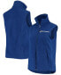 ფოტო #1 პროდუქტის Women's Los Angeles Rams Royal Houston Fleece Full-Zip Vest