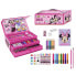 Painting set Minnie Mouse Briefcase Pink