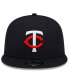 Фото #2 товара Men's Navy Minnesota Twins 2023 Jackie Robinson Day 59FIFTY Fitted Hat