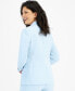 Фото #4 товара Women's One-Button Notched-Collar Blazer