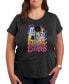ფოტო #1 პროდუქტის Trendy Plus Size Barbie Pride Graphic T-shirt