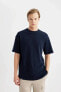 Erkek T-shirt B5909ax/nv239 Navy