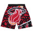 Фото #5 товара Mitchell & Ness Jumbotron 2.0 Sublimated Shorts Mens Black, Red Casual Athletic