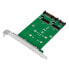 LogiLink PC0086 - SATA - M.2 - Green - Passive - 20 mm - 120 mm - фото #1