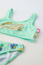 6-14 years/ lilo & stitch © disney foil bikini set