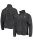 ფოტო #2 პროდუქტის Men's Portland Trail Blazers Heathered Charcoal Flanker Full-Zip Jacket
