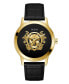 Men's Analog Gold-tone Stainless Steel Watch 44mm