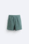 100% LINEN BERMUDA SHORTS