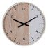 Фото #1 товара Настенное часы Белый Натуральный Деревянный 60 x 60 x 5,5 cm