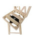 Фото #8 товара Double X Back Bar Height Stool with Swivel and Auto Return