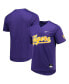Фото #4 товара Men's and Women's Purple LSU Tigers Two-Button Replica Softball Jersey