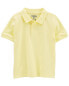Фото #3 товара Toddler Yellow Piqué Polo Shirt 4T