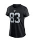 ფოტო #3 პროდუქტის Women's Darren Waller Black Las Vegas Raiders Name and Number T-shirt