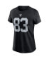 Фото #3 товара Women's Darren Waller Black Las Vegas Raiders Name and Number T-shirt