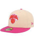 ფოტო #2 პროდუქტის Men's Orange, Pink New York Knicks Passion Mango 59FIFTY Fitted Hat