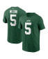 Фото #1 товара Men's Garrett Wilson Green New York Jets Name Number T-Shirt