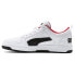 Фото #3 товара Puma Rebound Layup Logo Lace Up Mens White Sneakers Casual Shoes 36986601