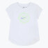 NIKE KIDS Prep In Your Step short sleeve T-shirt Белый, 6-7 лет - фото #1