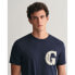 Фото #5 товара GANT G Graphic short sleeve T-shirt