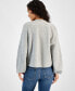 Women's Cropped Open-Front Long-Sleeve Cardigan, Created for Macy's