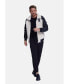 Фото #2 товара Men's Shearling Jacket, Silky Black With White Curly Wool