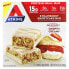 Фото #1 товара Atkins, Protein Meal Bar, батончик с клубничным пирожным, 5 батончиков, 48 г (1,69 унции)