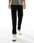 Фото #1 товара Jack & Jones drawstring tapered trouser in black