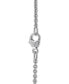 Фото #3 товара Arabella cubic Zirconia 16" Collar Necklace in Sterling Silver