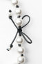 Pack of 2 faux pearl necklaces