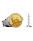 ფოტო #2 პროდუქტის Men's Gold-Layered Statue of Liberty Commemorative Half Dollar Coin Money Clip