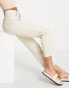 Фото #4 товара NA-KD cotton straight leg jean in light ecru