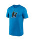 Фото #2 товара Men's Blue Miami Marlins Legend Fuse Large Logo Performance T-shirt