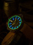 Фото #8 товара Мужские наручные часы с желтым силиконовым ремешком Traser H3 110331 P67 Diver Automatik T100 Grey 46mm 50ATM