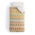 Фото #1 товара 3pc Queen Amalfi Polyester Comforter & Sham Set Beige - Deny Designs