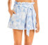 Фото #1 товара Jonathan Simkhai 286042 Women Nina Paper Bag Waist Shorts, Size Small