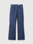 Фото #13 товара High Rise '70s Flare Cargo Jeans