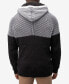 Фото #2 товара Men's Color Blocked Hooded Sweater