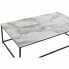 Фото #3 товара Кофейный столик DKD Home Decor Белый Чёрный Металл Деревянный MDF 110 x 60 x 34 cm