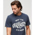 SUPERDRY 70´S Lo-Fi Graphic Band short sleeve T-shirt