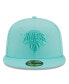 Фото #3 товара Men's Turquoise New York Knicks Color Pack 59FIFTY Fitted Hat