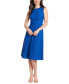 ფოტო #1 პროდუქტის Women's Eyelet Fit & Flare Dress