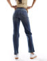 Pimkie straight leg jeans in mid blue wash